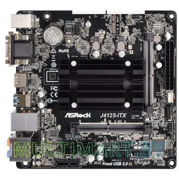 Материнская плата ASRock J4125-ITX